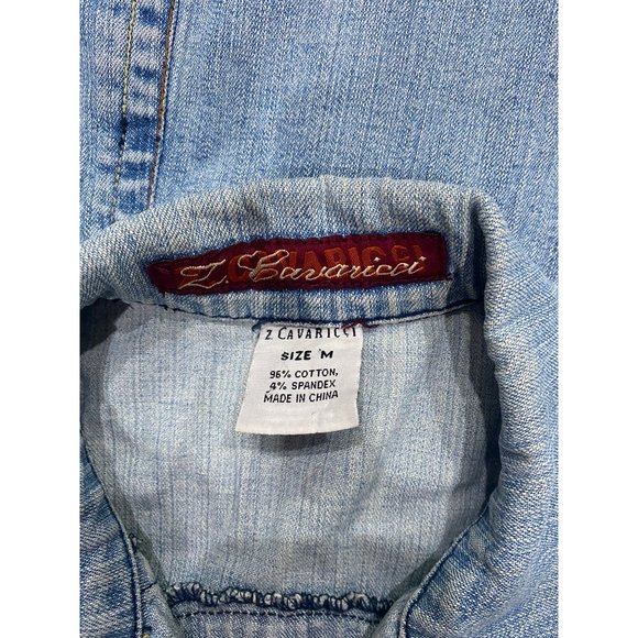 Vintage Z Cavaricci Denim Jacket Size M - Picture 6 of 6